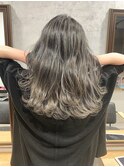 NAOオリジナルラベンダーグレージュバレイヤージュ