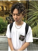 ハイライト×スパイラルパーマ