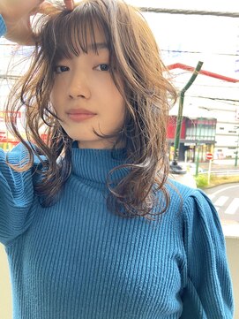 ボコカ(bococa) パッツンバング×ウルフレイヤー