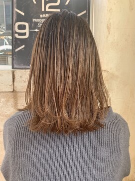 ニスル 町田店(NISURU) 似合わせカット/大人ガーリー/ダークアッシュ/着物/町田/町田駅