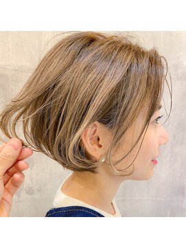 レトン 銀座(leton) テラコッタ/ミニウルフ/くすみブルー/くびれヘア/ウルフマッシュ