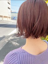 ルリアンヘアーメイク(le Lien hair make) 20代30代ミニボブ＋ピンクカラー