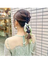 モスト(MocT) 結婚式ヘアアレンジ