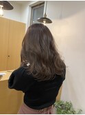 韓国風ブラウンカラー