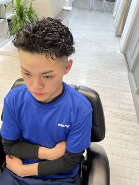 ヘアーメイク ヤマカワ(HAIR MAKE YAMAKAWA) アップバングパーマStyle