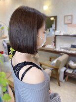ヘアメイク ミチ 富田店(HAIRMAKE MICHI)&nbsp;【MICHI 富田店　古作蓮】タンバルモリ　艶カラー
