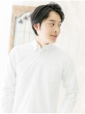 アッシュブラックでビジカジ◎アンニュイヘアM
