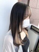 サロンドミルク 溝の口店(salon de MiLK)&nbsp;ケアブリーチで染めるツートーンカラー【溝ノ口/武蔵溝ノ口】