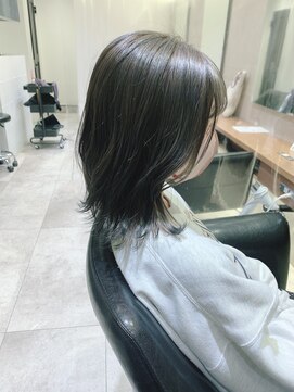 シェル 国分寺(shell) シルバーグレージュインナーカラー