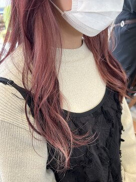 バブ バイネオリーブ(Bab by neolive) インナーカラー☆ピンクベージュ