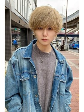 リア 大阪梅田(Ria) ~メンズハイトーンマッシュ~【Ria 大阪 梅田】