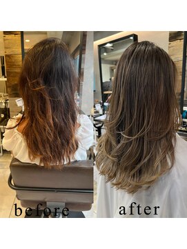 トルネード(TORNADO) 赤み除去ハイライトバレイヤージュ n9.14