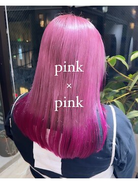 スー(suu) さきへあすなっぷ/デザインカラー/ピンク×ピンク