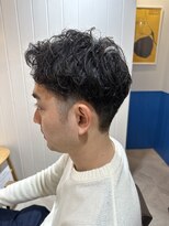 アメラボ(AmeLab)&nbsp;アップバング　清潔感UPパーマ