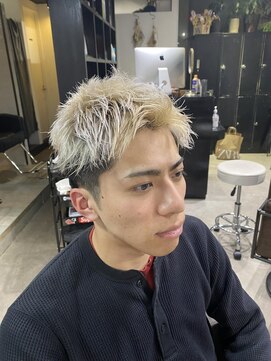 アルカナ 明治神宮前原宿(ARCANA) ウルフアッシュブラックカルマパーマベリーショート