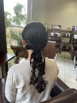 ジュエル(JEWEL) リボンアレンジヘア