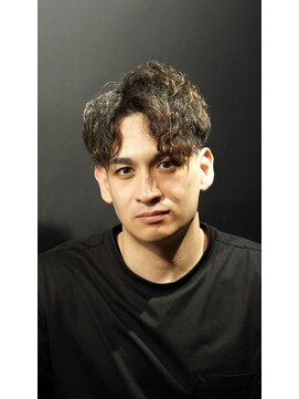 銀座 シノ 本店(shino) 【スペインカール】アップバング パーマオシャレ