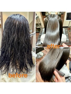 ルチル(rutile) 美髪縮毛矯正＋カット