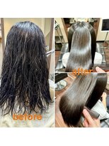 ルチル(rutile) 美髪縮毛矯正+カット