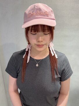 ペレ 梅田(PELE) 前髪/アンブレラカラー/こなれミディ/イメチェン/ウェーブ