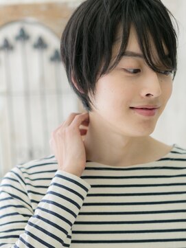 モッズヘアー メン 戸田公園店(mod's hair men) 大人かっこいいブラックナチュラルショートf戸田公園