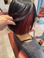 ルシュカイチマルニ(Rasca102)&nbsp;Rasca◆ボブ/インナーカラー/インナーレッドカラー♪