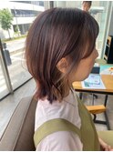 おしゃれ女子ウルフヘア外はねボブ20代30代40代◎伸ばしかけの人