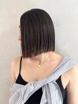 マスカリ(muscali)&nbsp;ツヤ髪メルティカラー/切りっぱなしボブ似合わせカット/表参道