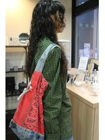 スタイル 茅ケ崎(STYLE)&nbsp;【MIKU】黒髪ロングカーリーパーマ