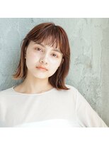モンド ヘアクリエーション 下荒田店(monde hair creation)&nbsp;【monde】ことりベージュ×切りっぱなしボブ
