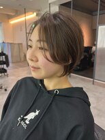 ビューエヒメ(VIEW EHIME)&nbsp;20代30代40代小顔くすみベージュマッシュショート