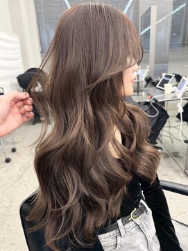 ジルブラン 土浦(JIL BLAN) ハイライトバレイヤージュダブルカラーケアブリーチ20代30代