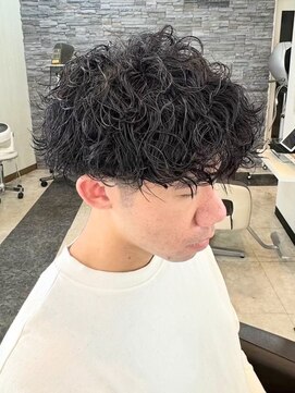 ガーデン 西川田店(garden) 宇都宮メンズカットメンズパーマ波巻きスパイラルパーマツイスパ