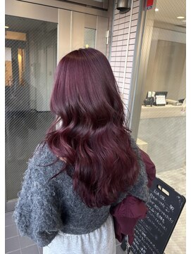 キーン 渋沢(KEEN.) チェリーレッド／ブリーチなしwカラー