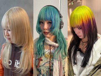 シェリム 栄(CHERIM)の写真/大人気のハイトーン、ブリーチ無しカラーどちらもOK◎色落ちも計算してあなたに似合う透明感カラーをご提案