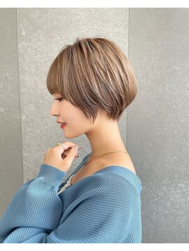 ロンドロゼ 池袋(Lond rose) ♪ハンサムショートウルフ/20代30代40代50代/顔周りカット/池袋