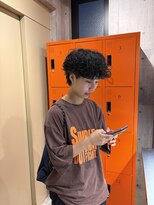 アドレスサーティーン(Address13)&nbsp;シャドウパーマ[大阪/梅田/メンズパーマ/シャドウパーマ]