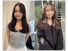 【潤い修復力◎柔らかい手触り】小顔カット＋フルカラー＋美髪２stepTR￥9900