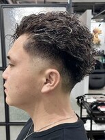 ガイ ラタン ウエスト(GUY lattan west)&nbsp;MEN'S/ホワイトメッシュ/ツイストスパイラルパーマ/松戸駅