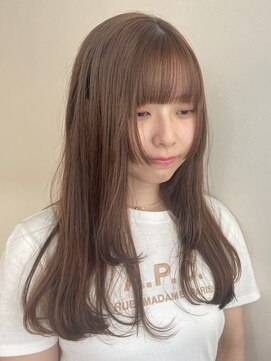 マッシュ チャヤマチ(MASHU chayamachi) 透明感カラー/ブリーチなし/オリーブブラウン/大阪梅田