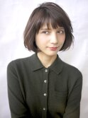 アンニュイカール　小顔ボブ
