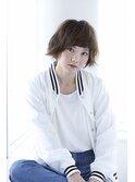 カジュアルショートボブ