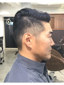 コマ(coma) 【coma中野】ジェントル刈り上げ7:3スタイル