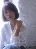 20代、30代小顔ボブディ♪透明感ハイライト、イノアカラー♪