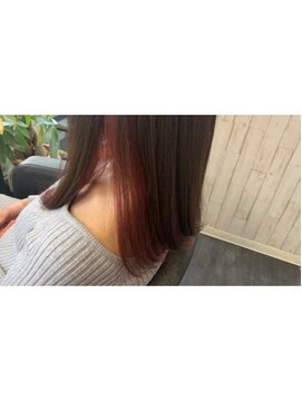 ジーキャトル(G-quatre) 赤味インナーカラー *