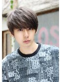 サラサラマッシュ 韓国ヘア BTSミルクティー グレージュ