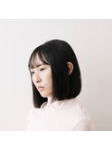ツヤツヤストレートボブ
