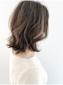 大人可愛い　韓国風レイヤーミディアム　エギョモリ