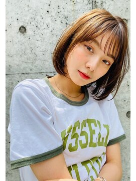 アメリ 新宿(Ameri) Ameri ナチュラルストレートボブ 【新宿】