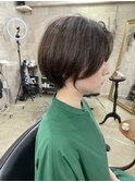 丸みショート 耳かけ